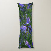 Coussins Longs Irises....... (Dos (Vertical))