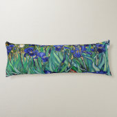 Coussins Longs Irises par Vincent van Gogh (Dos)