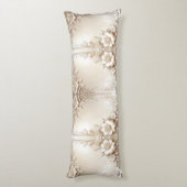 Coussins Longs Ivory Flowers Body Pillow (Dos (Vertical))