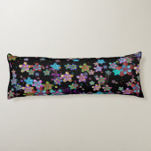 Coussins Longs Jardin aux fleurs colorées (Dos)