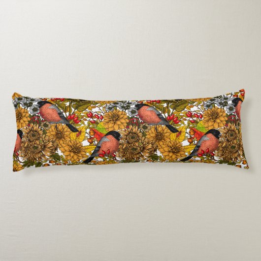 Coussins Longs Jardin d'automne 1 (Dos)