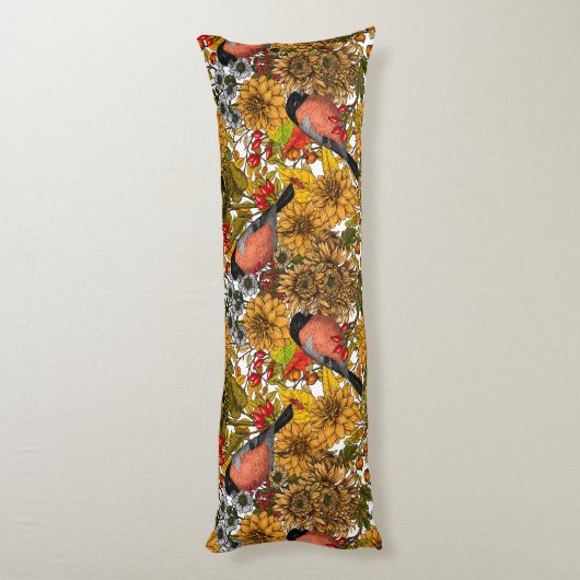 Coussins Longs Jardin d'automne 1 (Dos (Vertical))