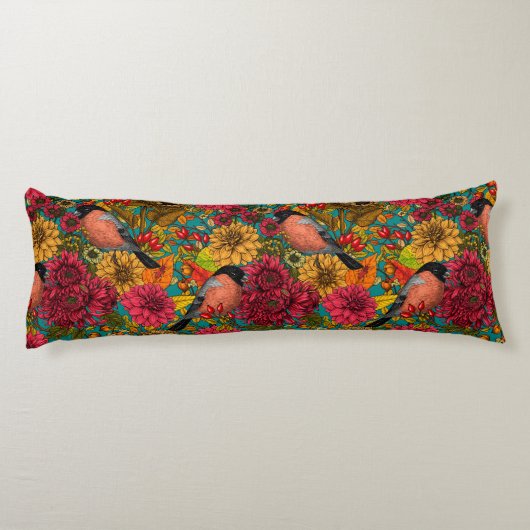 Coussins Longs Jardin d'automne 3 (Dos)