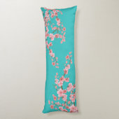 Coussins Longs Jardin de Cerisiers Invitant (Dos (Vertical))
