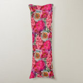 Coussins Longs Jardin de fleurs romantique (Devant (Vertical))