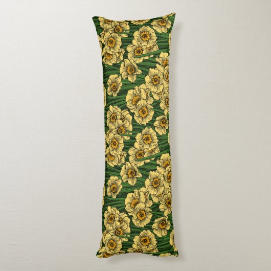 Coussins Longs Jardin de la jonquille (Dos (Vertical))