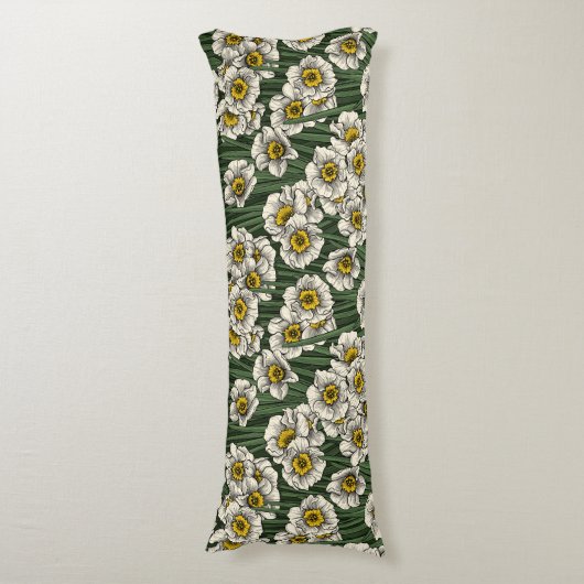 Coussins Longs Jardin de la jonquille (Devant (Vertical))