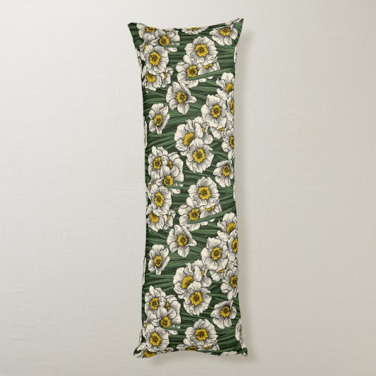 Coussins Longs Jardin de la jonquille (Dos (Vertical))