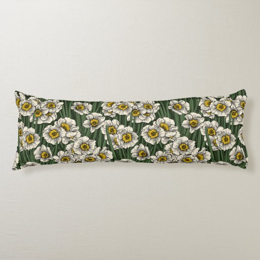 Coussins Longs Jardin de la jonquille (Devant)