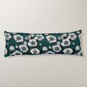 Coussins Longs Jardin de l'anémone rouge (Dos)