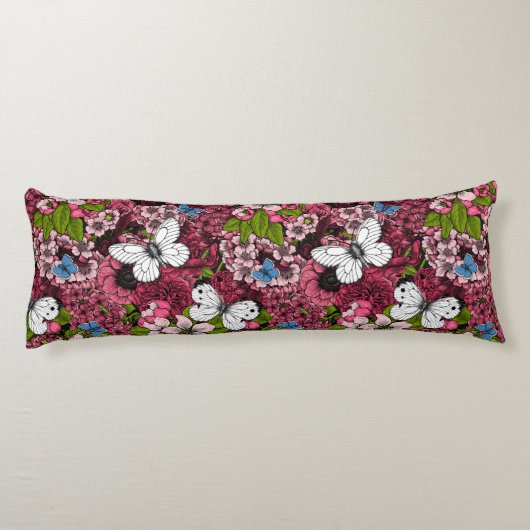 Coussins Longs Jardin de printemps 2 (Dos)