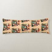 Coussins Longs "Jardin d'Enchantement" (Dos)