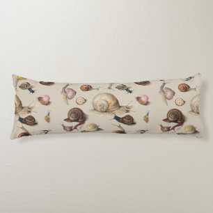 Coussins Longs Jardin d'escargots Animaux de compagnie Gastropod