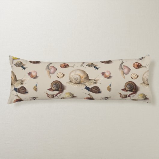 Coussins Longs Jardin d'escargots Animaux de compagnie Gastropod  (Devant)