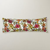 Coussins Longs Jardin d'oiseaux et de fleurs 1 (Dos)