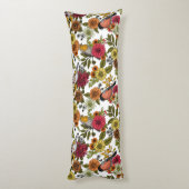 Coussins Longs Jardin d'oiseaux et de fleurs 1 (Dos (Vertical))