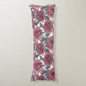 Coussins Longs Jardin rose (Devant (Vertical))