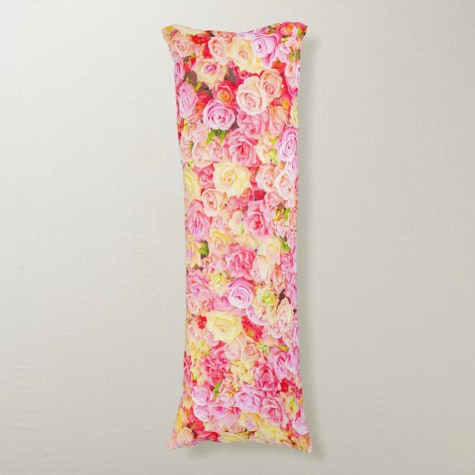 Coussins Longs Jardin rose (Devant (Vertical))