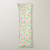 Coussins Longs Jardin rose (Dos (Vertical))