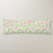 Coussins Longs Jardin rose (Devant)