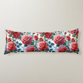 Coussins Longs Jardin Rose romantique Imprimer (Devant)