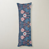 Coussins Longs Jardin sauvage en bleu (Dos (Vertical))