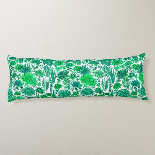 Coussins Longs Jardin succulent (Dos)