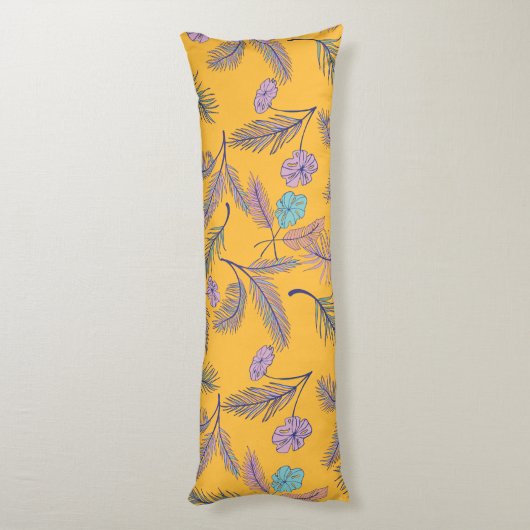 Coussins Longs jaune (Dos (Vertical))