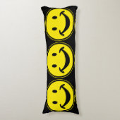 Coussins Longs Jaune amusant + votre dos. & idées (Devant (Vertical))