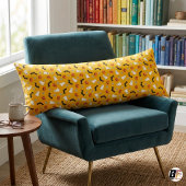 Coussins Longs Jaune & Orange Joy Halloween - Effrayant