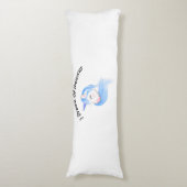 Coussins Longs Je Rêve D'Oreiller Corps Unicorns (Devant (Vertical))