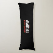 Coussins Longs je suis avec trump (Devant (Vertical))