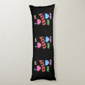 Coussins Longs Je suis fou de toi (Dos (Vertical))