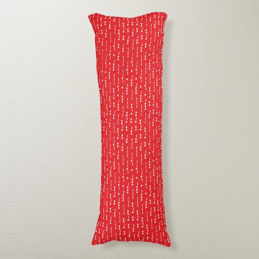 Coussins Longs Je t'aime Morse Code (Devant (Vertical))