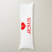 Coussins Longs Jésus aimant (Devant (Vertical))