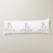 Coussins Longs Jésus-Christ - Je vous protège (Dos)