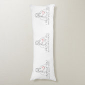 Coussins Longs Jésus-Christ - Je vous protège (Devant (Vertical))