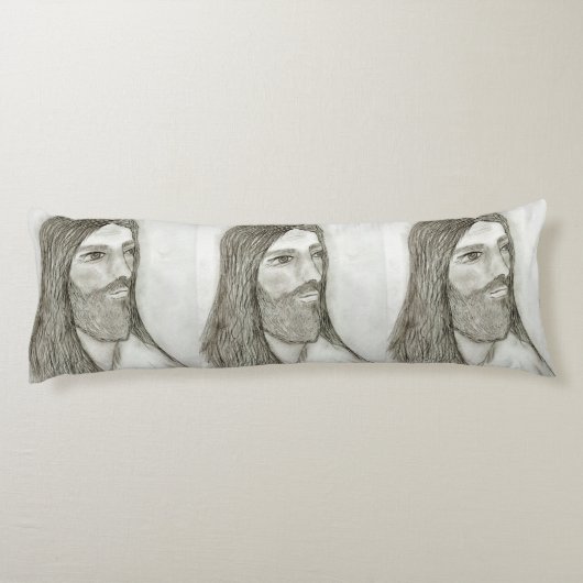 Coussins Longs Jésus solennel (Dos)