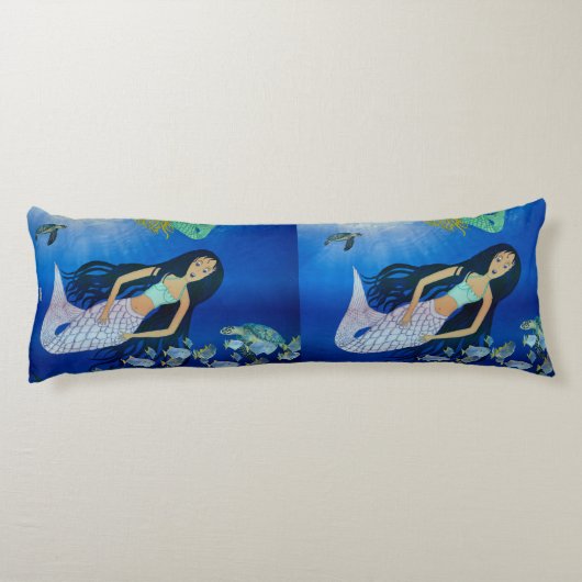 Coussins Longs Jeu sous-marin (Sirène) (Dos)