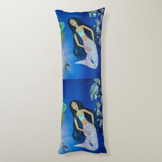 Coussins Longs Jeu sous-marin (Sirène) (Dos (Vertical))