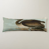 Coussins Longs John James Audubon Peinture Pélicane Brown (Devant)