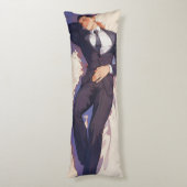 Coussins Longs Joli Anime Élégant Ikemen (Dos (Vertical))