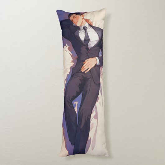 Coussins Longs Joli Anime Élégant Ikemen (Dos (Vertical))