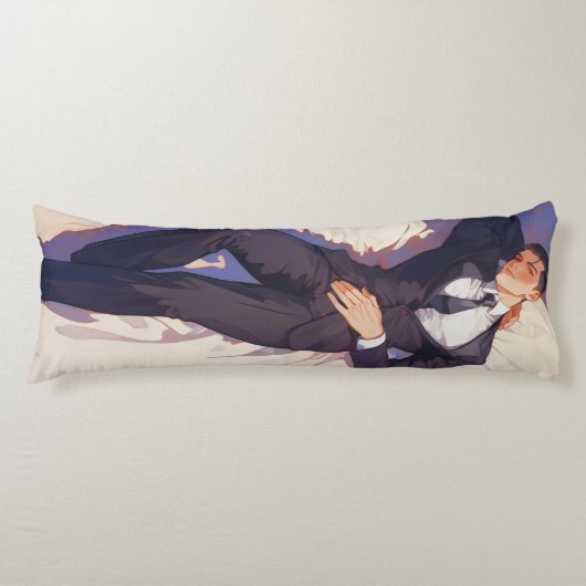 Coussins Longs Joli Anime Élégant Ikemen (Devant)