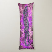 Coussins Longs Joli BALI LIZARD Design violet + vos idées (Dos (Vertical))