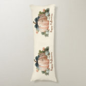 Coussins Longs Joli Halloween du Citrouille du mignon Pastel (Devant (Vertical))