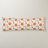 Coussins Longs Joli motif de citrouille (Dos)