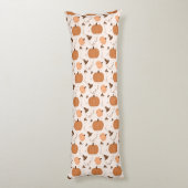 Coussins Longs Joli motif de citrouille (Dos (Vertical))