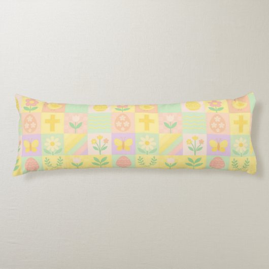 Coussins Longs Joli motif de Pâques/printemps (Devant)