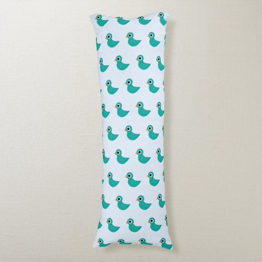 Coussins Longs Joli oiseau bleu (Devant (Vertical))